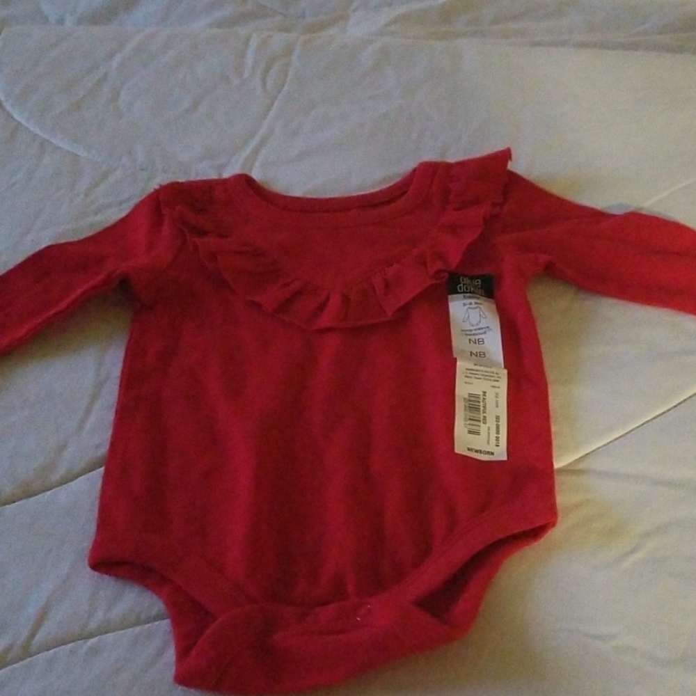 Baby  onesie red